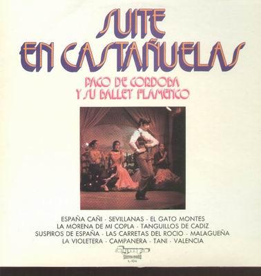 

LP Record PACO DE CÓRDOBA - Suite En Castañuelas L104 Olympo 1973 Spain Latin Used