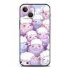 Phone Case Cover for iPhone 17 16 15 14 13 12 Pro Max 11 Pro Max 17AIR Plus Shockproof Soft TPU Bag Cute Little Lamb Angel Sheep