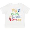 Inktastic My Aunt And Uncle Love Me Toddler T-Shirt Childs Child Preschooler Kid