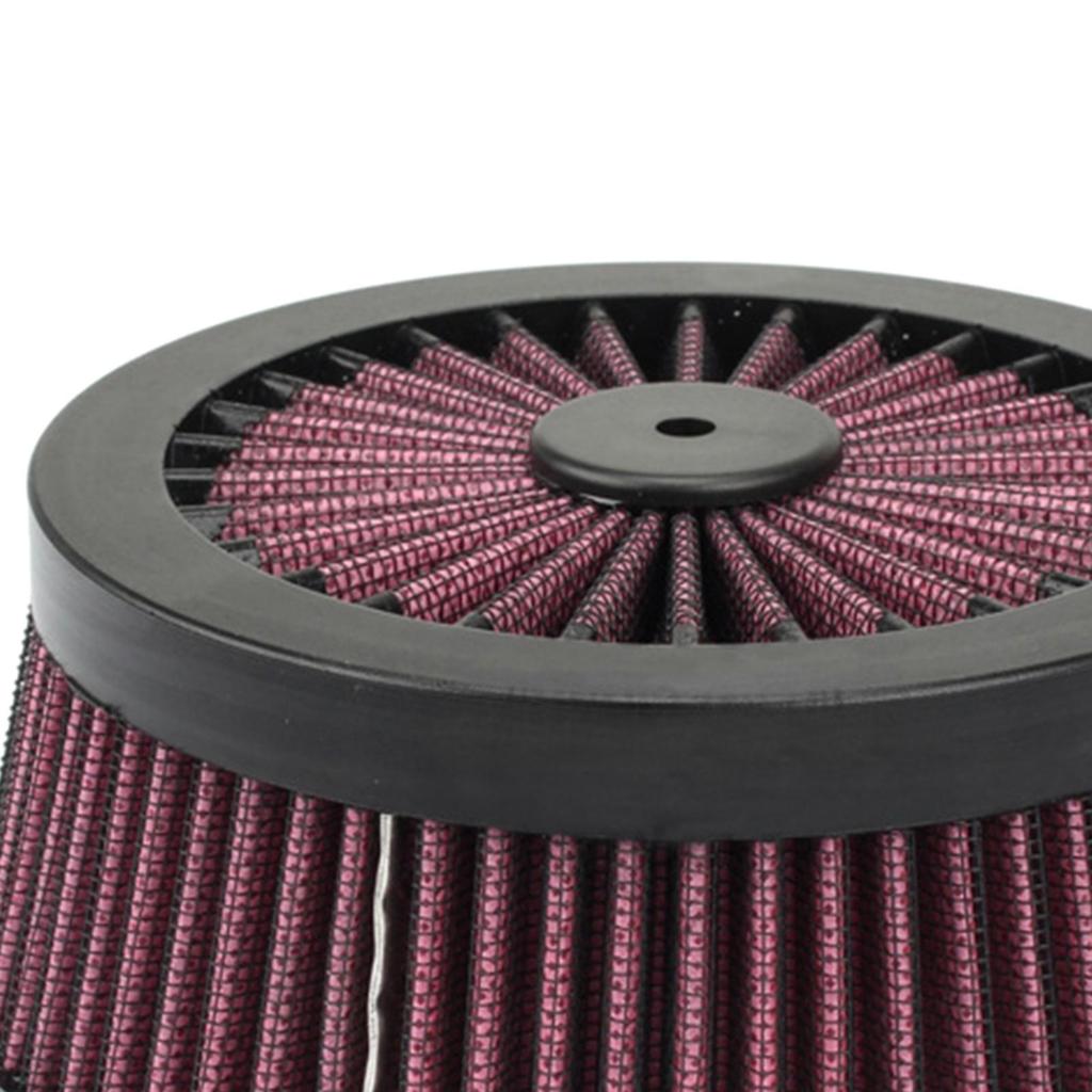 Replacement Motorcycle Air Cleaner Filter Round Tall Aluminum Filter Element for Harley Touring FXDLS Softail Trike