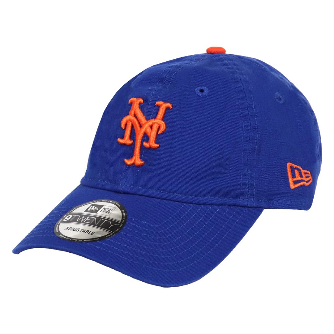 

New Era 9TWENTY MLB Baseball Brand New York Blue Cap, Men s/Women s, Low-Profile, Name, Logo, Unisex, Golf, Mets, [Used]