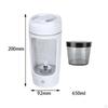 Tragbare elektrische Protein-Shaker-Flasche, USB-wiederaufladbar, für Fitness-Training