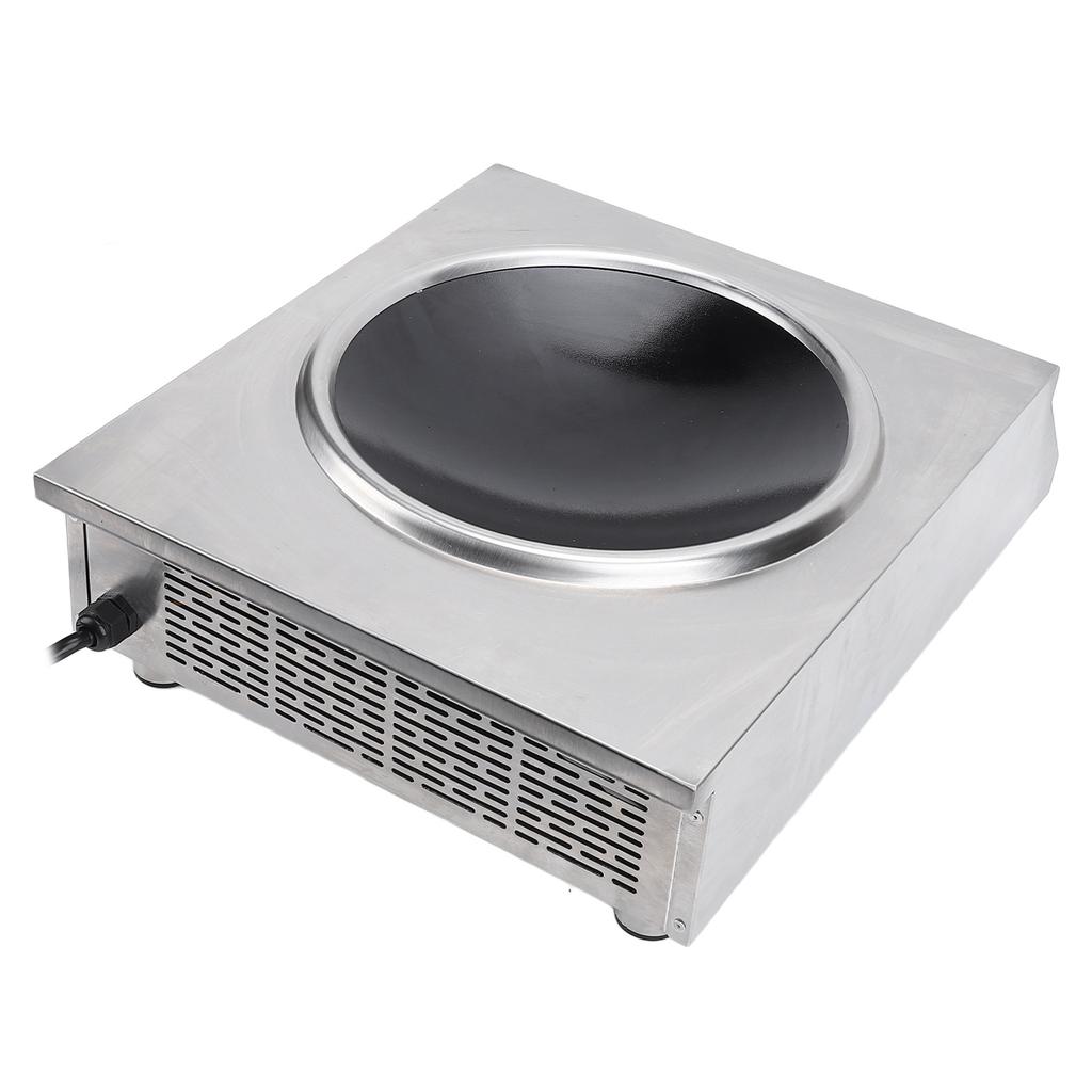 Induction Cooktop Portable 3500W Energy Saving Concave Touch Control Multiple Safety Preventions