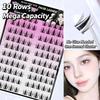 10 Rows Of Large Capacity Glue-Free False Eyelashes Single Cluster 10-12Mm C-Curled Natural Self-Adhesive False Eyelashes