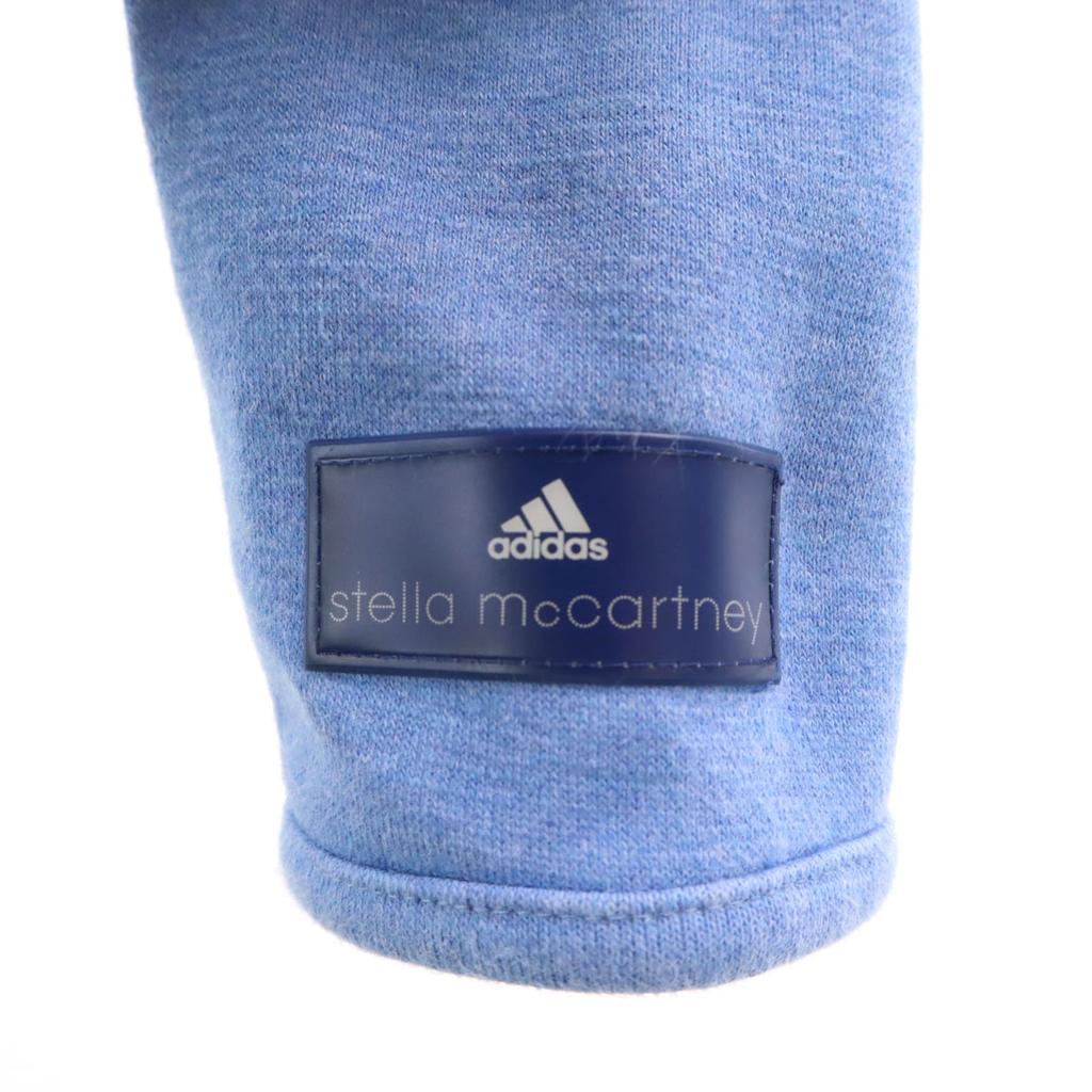 Adidas by Stella McCartney Long Sleeve Sweat Zip Hoodie OT Blue Women Used