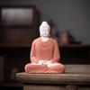 The Buddha statue of Sakyamuni and the Great Sun Buddha for home living room worship, office decoration, craft gifts and ornamen