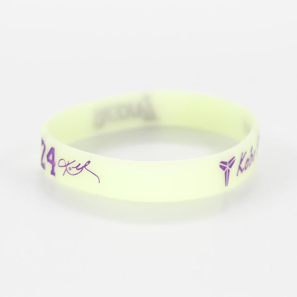 Thickened Luminous NBA Basketball Silicone Wristband: Harden, LeBron, Curry, Irving Edition