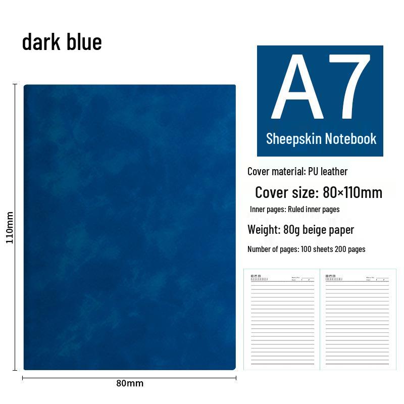 High-End Soft Leather Business Notebook with Magnetic Buckle and Custom Logo - Ideal Gift Set