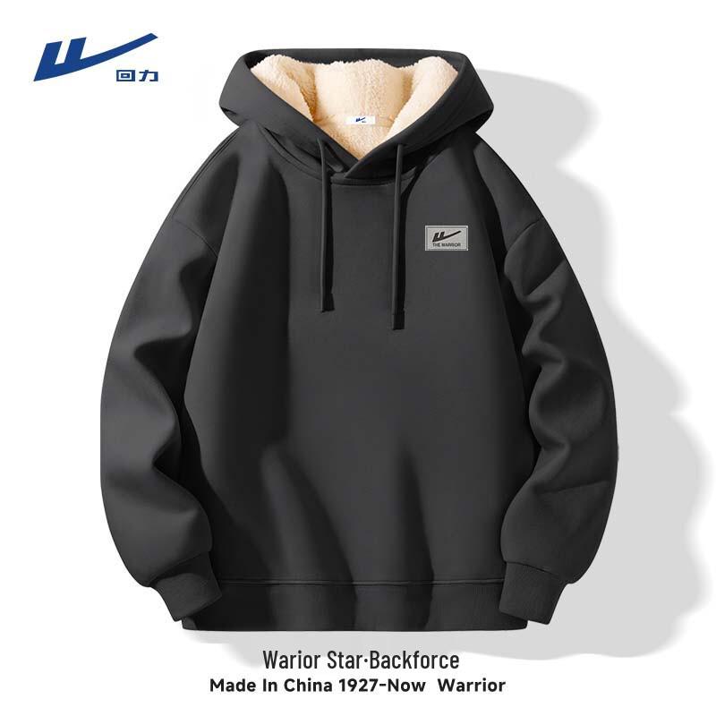 Warrior Men's Hooded Fleece Pullover Hoodie