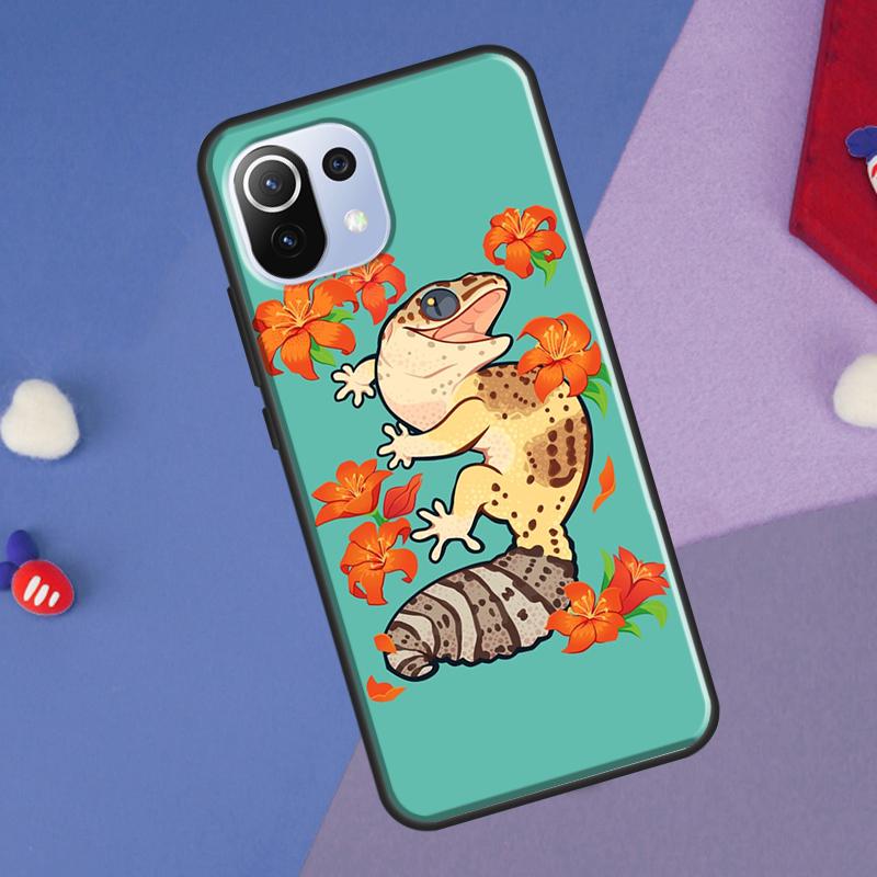 Lizards Geckos Cover For Xiaomi 14 13 Ultra 11T 12T 13T 14T Pro POCO X7 Pro X3 X5 F3 F5 F6 M6 X6 Pro Case