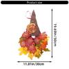 Thanksgiving Gnomes with Maple Leaf Fall Gnomes Holiday Farmhouse Table Decor