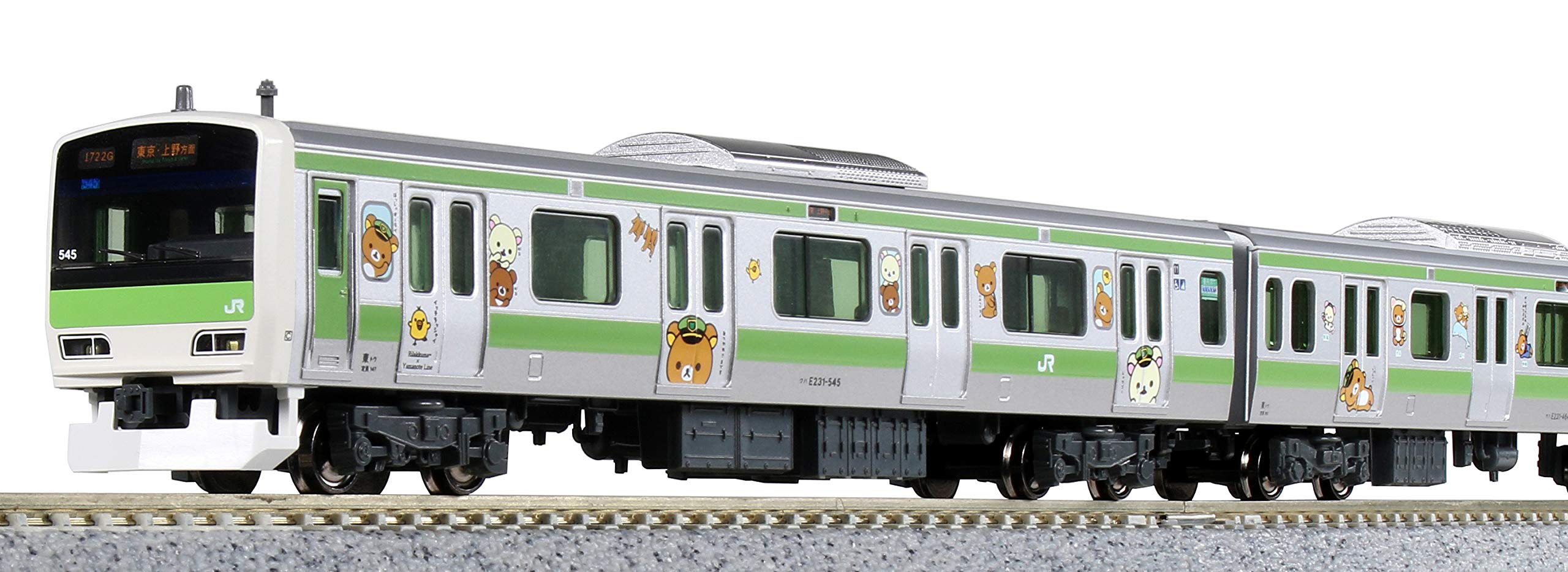 

KATO N-образная колея серии E231 серии 500 [Rilakkuma Goyururi] набор из 11 вагонов [Специальный проект] 10-1533 Железнодорожная модель поезда