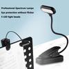 Flexible Clip-On Lamp Mini Reading Table Lamp Bedside Lamp LED Book Light  Learning