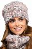 Carini-Women' Winter Hat with Fleece, Beige Color