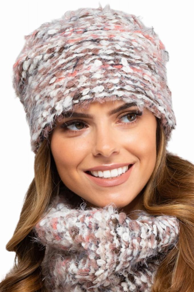 Carini-Women' Winter Hat with Fleece, Beige Color