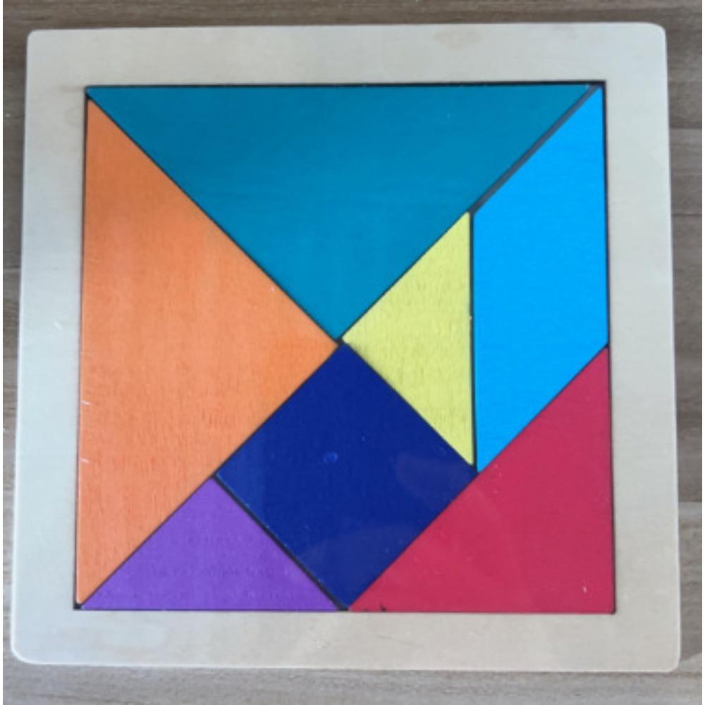 Kindergarten Variety Tangram Teaching Aids Assembly Geometric Shape Educational Toys 6-12 Years Old Children Small Gift Award