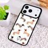 Sausage Dog Dachshund Art Shockproof Phone Case for iPhone 17 Air 16e 15 11 12 14 13 Pro Max Cover Coque