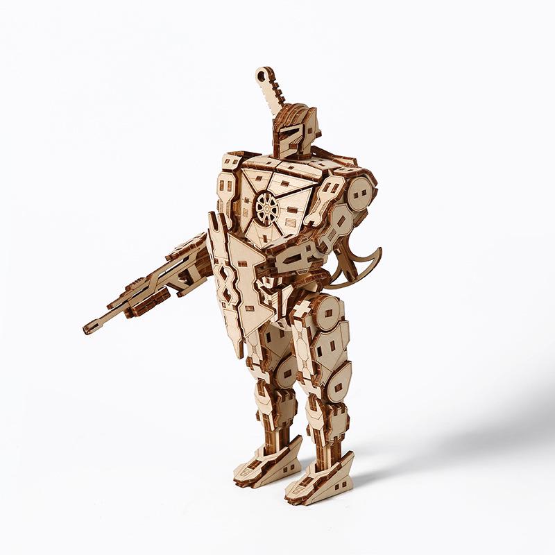 

3D Стерео Пазл Робот: Детская образовательная креативная модель