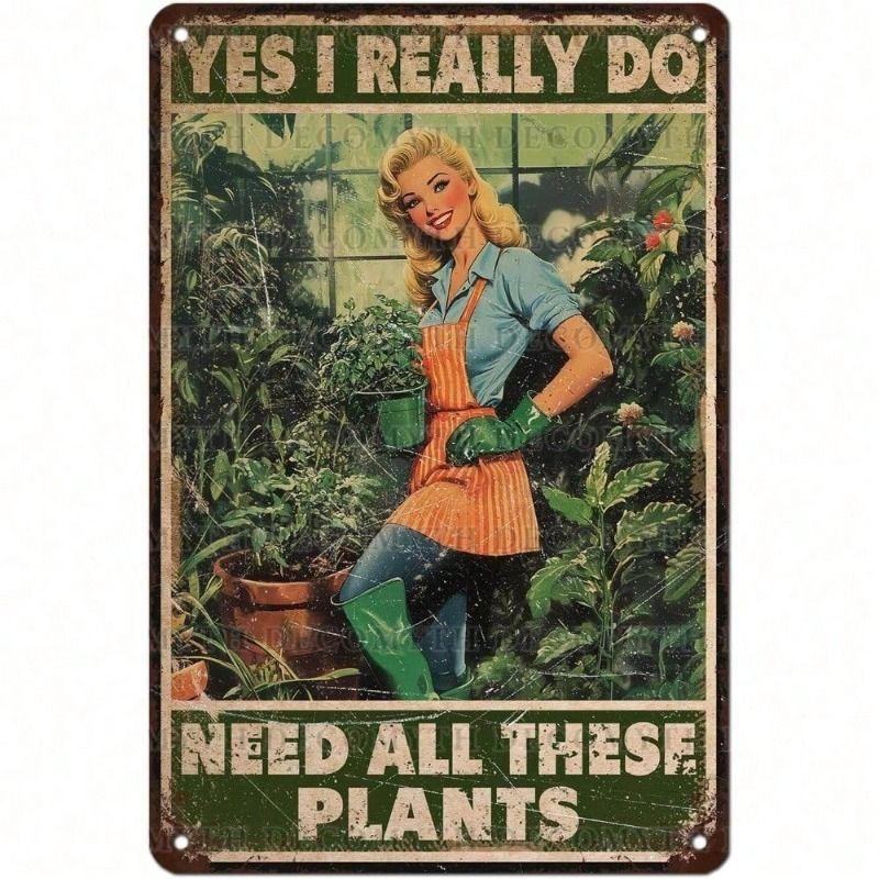 

Metal Wall Art Sign Vintage Tin Poster Retro Home Decor 8x12 Inch