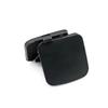 1 Pair Left & Right Front Bumper Tow Hook Eye Cover Cap Black Plastic Tow Hook Cover for Toyota RAV4 2009 2010 2011 2012