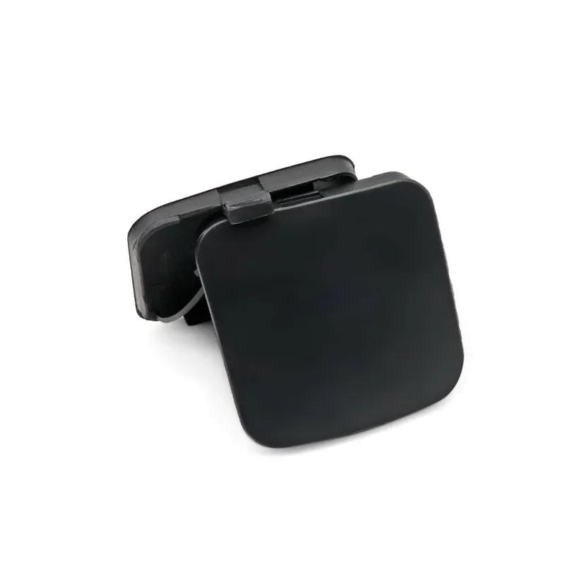 1 Pair Left & Right Front Bumper Tow Hook Eye Cover Cap Black Plastic Tow Hook Cover for Toyota RAV4 2009 2010 2011 2012
