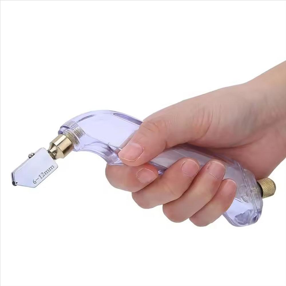 Professional Gun Type Glass Cutter, Ceramic Tile Cutting Tool, Lubricated Glass Cutter, Cemented Carbide Diamond Cutting Tool