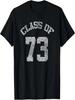 Retro Class Of 1973 Graduate Graphic T-Shirt