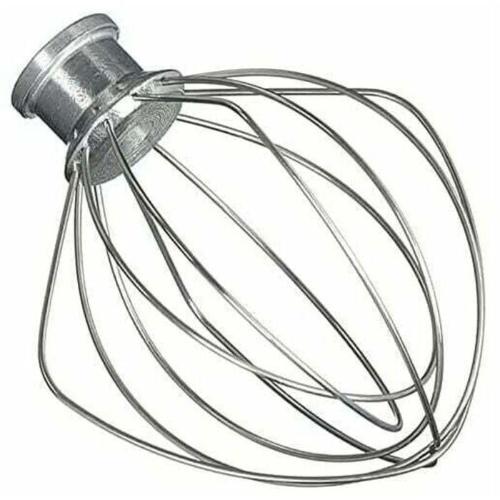 Fouet à tige - AIMOONSA - Compatible KSM15/K45/KSM90 - Fil acier inoxydable - Pour KitchenAid - Lavable
