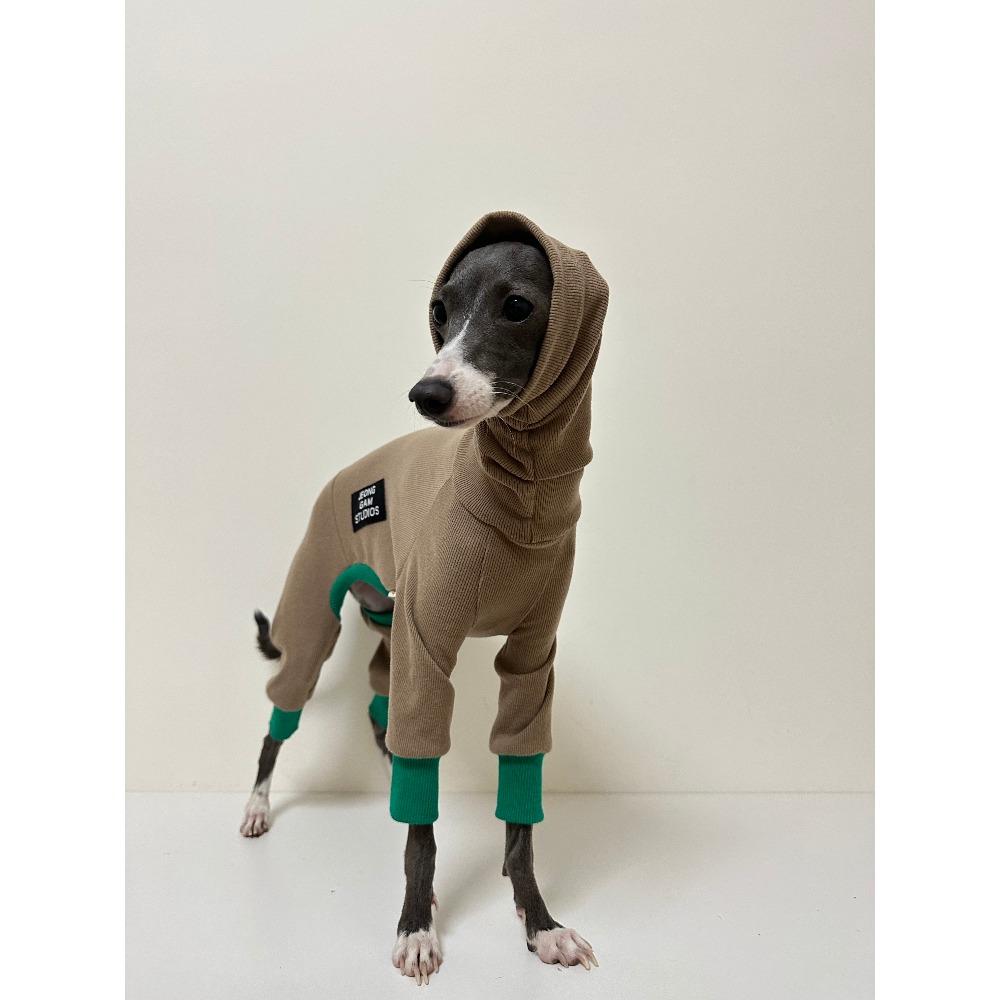 Soft Warm Pet Dog Sweater Pajamas,Winter Puppy Hoodies - 4 Legs & Belly Covered,High Quality Sweaters For Whippet Greyhound