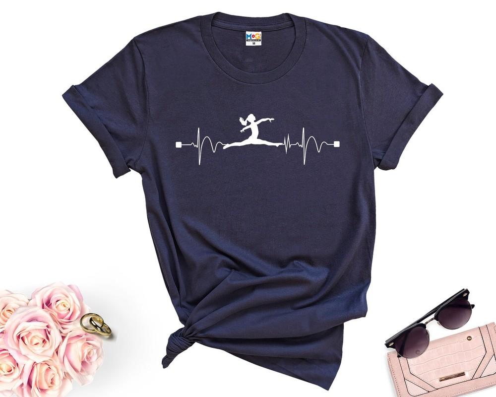 

Футболка гимнастки Футболка для гимнастики Акробатика Подарок спортсмену Женская спортивная XL