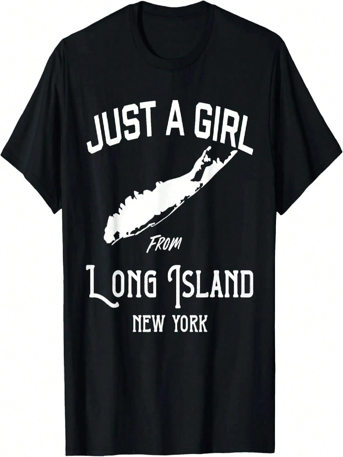Long Island New York Souvenir For Wounisex, Girl, Wife Map T-Shirt S разноцветный
