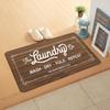 Entrance Doormat Balcony Rugs Self Service Wash Laundry Room Carpet Foot Mats Bath Rug Floor Mat Ideal Gift Non-slip House Decor