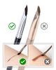 EIGSHOW Eyeliner Gel Eyeliner Makeup Precision Eyeliner for Eyebrows and Curved Bristles 2 Brush, Brush, Eyelids, Ultra-Thin (E865, Pieces)