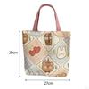 Canvas Bag Grocery Bag, Sturdy Handbag Top Handle, Reusable, for Women, Washable Shoulder