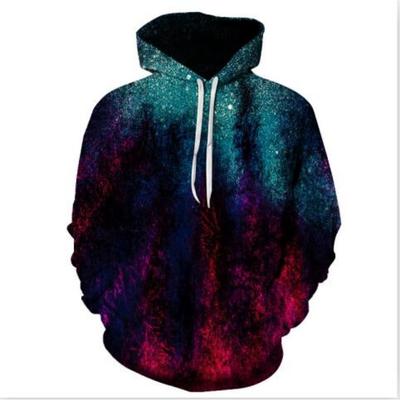 2024 Cool Galaxy Series 3D Tlačená Módna Pánska Mikina s Dlhým Rukávom Pánsky Top Harajuku Trendy Pánska Mikina Vrecko
