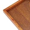 Wood Serving Tray Rectangular Food Tray Stylish Fruit Platter  Kitchen Dining Table