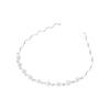 Headband Accessories Rhinestone for Women Headwear Black Silver Metal Pearl Crystal Wave Hairband