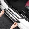 Accessories Door Sill Scuff Plate Cover Welcome Pedal Threshold Guard Protector Decoration Sticker For BMW 5 Series G60 2024 +