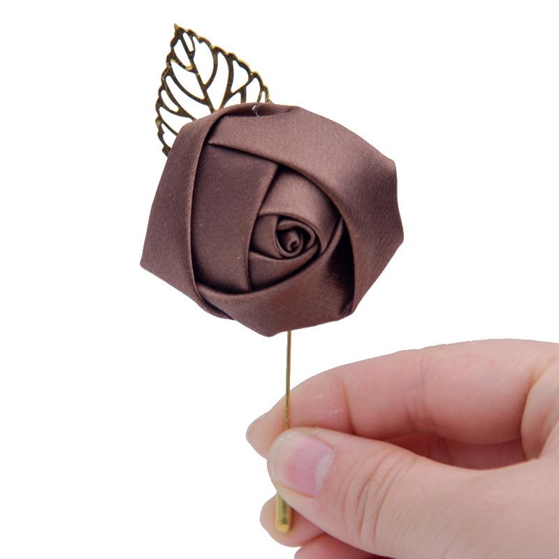 Korean Style Artificial Flower Corsage Brooch for Women: Suit, Coat, Accessories (DD744)