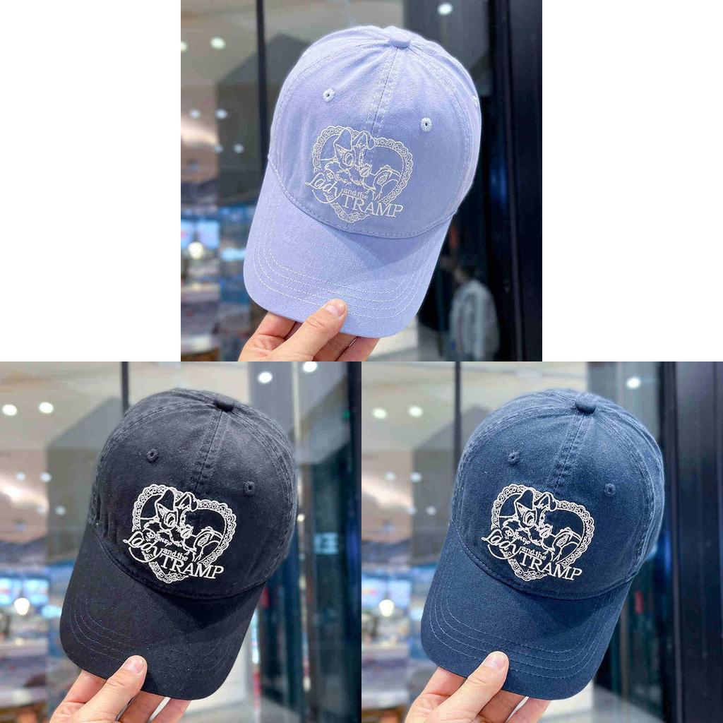 Tramp Baseball Cap For Women Men Spring Summer Cotton Embroidered Sun Protection Casual Sporty Style