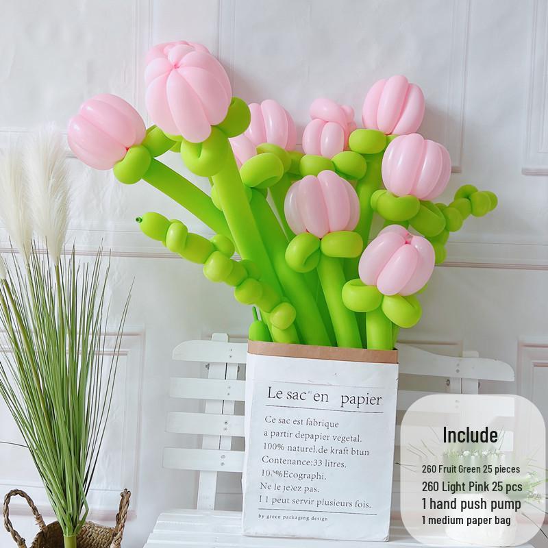 DIY Lily & Sunflower Balloon Kit: Wind Chime & Daisy Weaving