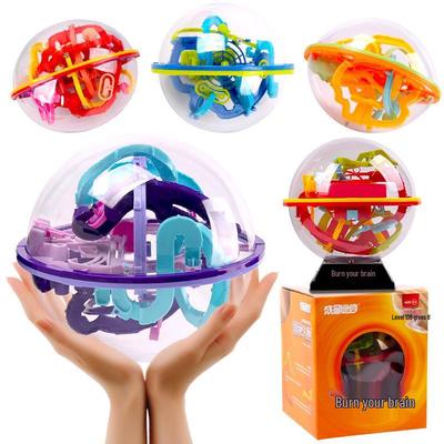 3D Stereoscopic Maze Ball: Brain-Boosting Educational Toy for Kids