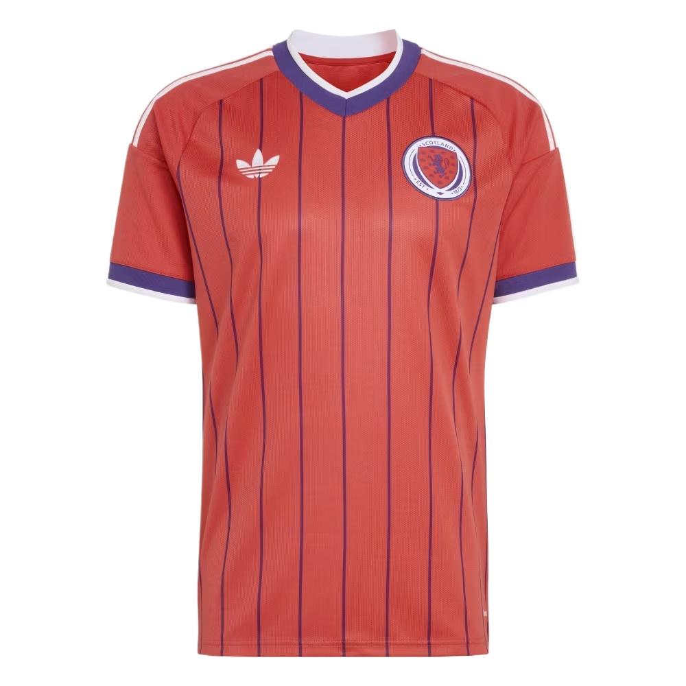 adidas Scotland 2026 Away Jersey Asia Sizing Trace Scarlet Men s JL6901 L