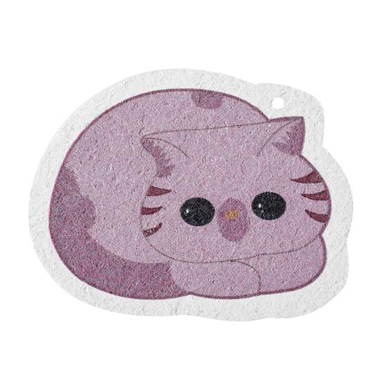 

Чистящая губка, маслостойкая, экономящая труд, древесная масса, хлопок, полезная, симпатичная, картонная, скраб для общежития фиолетовый