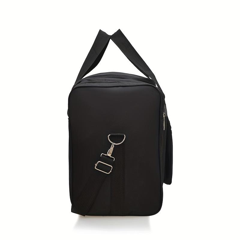Large Capacity Travel Duffel Bag - Durable Nylon Casual Style with Multiple Compartments & Pockets, Adjustable Shoulder Strap