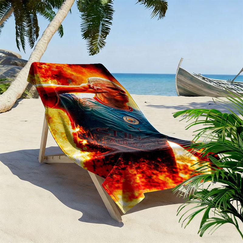 Vinicius Jr. Rise Beach Towel, Large Soft Quick Dry Towel for Beach Camping Swimming