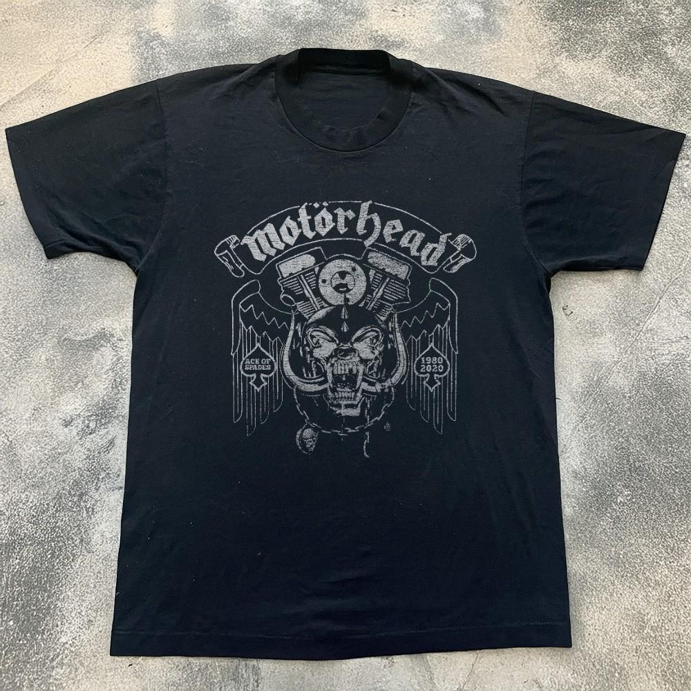 

Motorhead Est. 1980 2020 Black Cotton Basic Unisex TShirt Size S5XL Unisex T-Shirt S