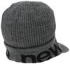New Balance Golf Knit Cap with Brim Unisex FR (Brand Logo) / / 012-4287018 025_Gray