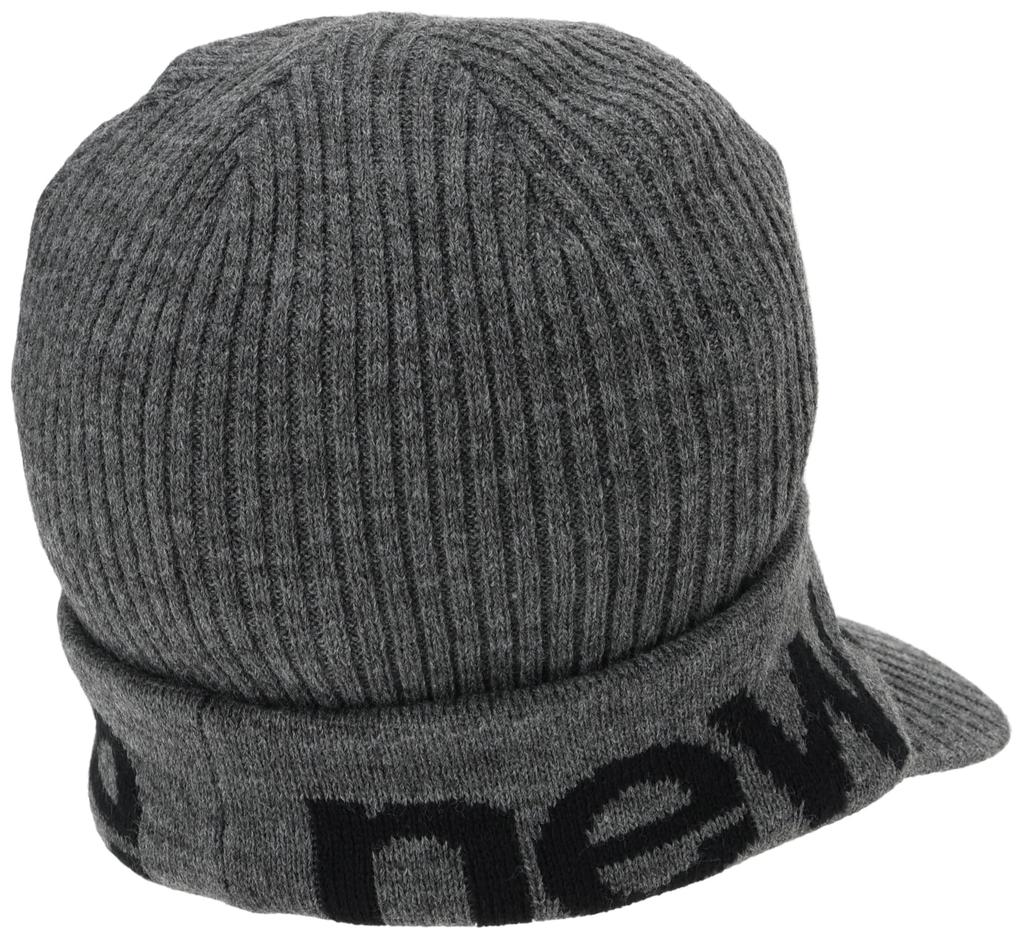 New Balance Golf Knit Cap with Brim Unisex FR (Brand Logo) / / 012-4287018 025_Gray