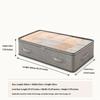 Under Bed Storage Organizer Heavy Duty Foldable Large Capacity With Handles for Seasonal Clothes Blankets Shoes